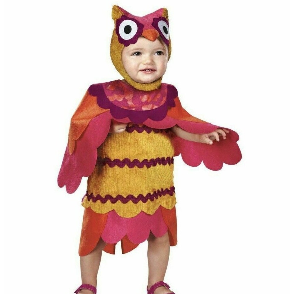 Disguise Cute Hoot Owl Infant Costume 12-18 Months Too Cute To Spook Halloween
